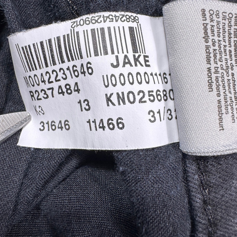 Mavi Jake‎ Slim Leg Black Jeans Mens 31x31 Tencel Stretch Denim - Picture 6 of 11